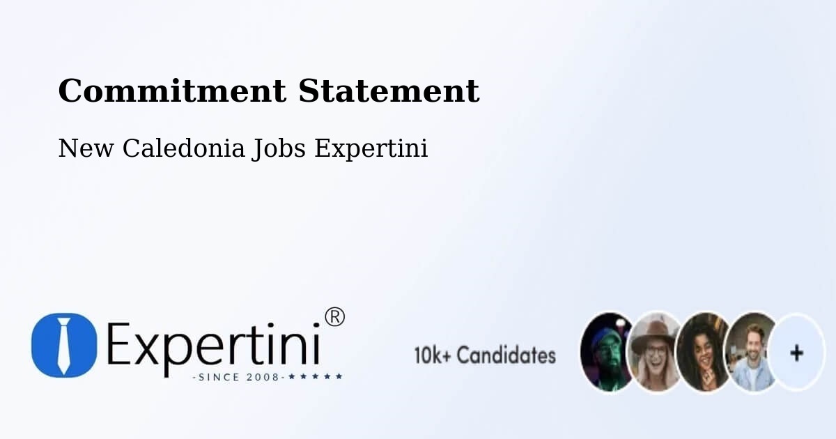 Corporate Commitment – Netchaot - New Caledonia Jobs Expertini