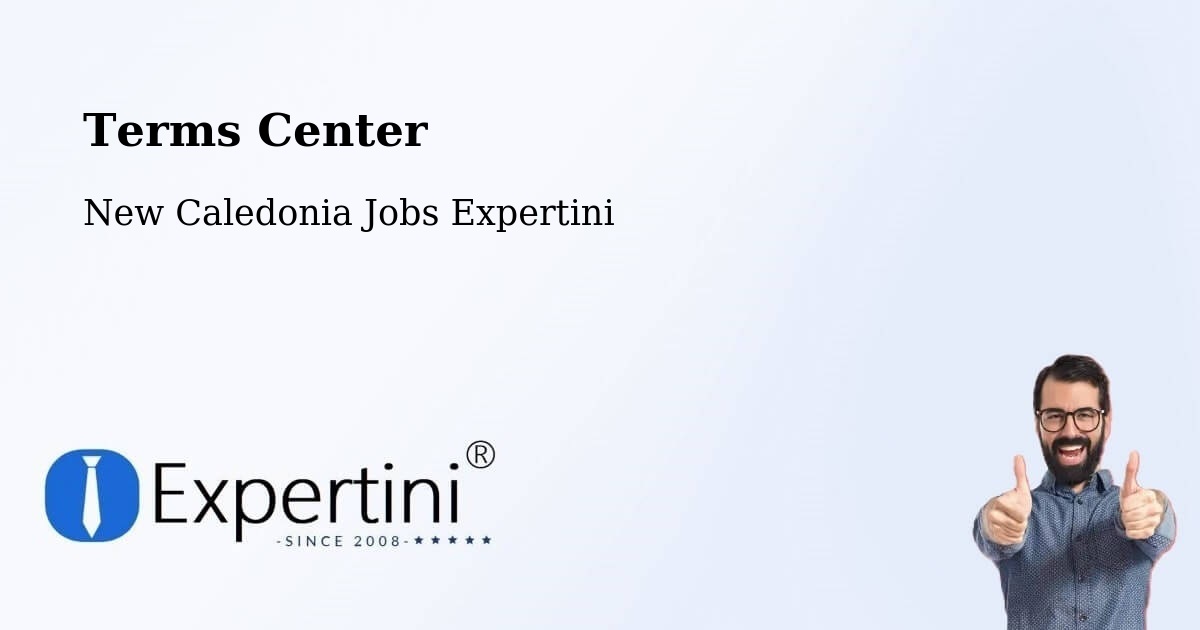 Terms of Service – Netchaot - New Caledonia Jobs Expertini